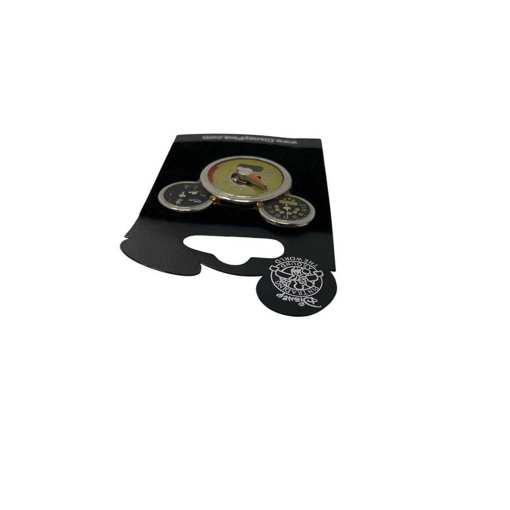 Disney Parks Mickey Mouse Dashboard Gauges Trading Pin Speedometer Tachometer - Picture 5 of 6